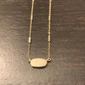 Fern Pendant Necklace in Gold